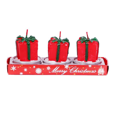 

Siaonvr Christmas Party Cartoon Candles Happy Birthday Cake Topper Cute Decoration