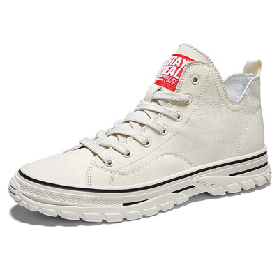 

TopoutShoes High Top Elevator Sneakers for Men Lightweight Hidden Heel Skate Shoes Get Taller 28inch 7cm