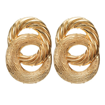 

Multicolor Metal Drop Earrings for Women Vintage Exaggeration Geometric earring Bohemian Earring Wedding Jewellery