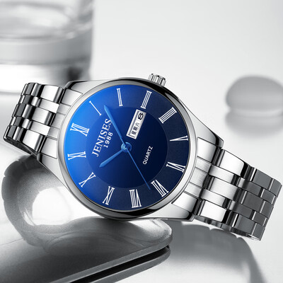 

True belt non-mechanical watch male students waterproof mens watch Korean version of quartz watch network celebrity watch