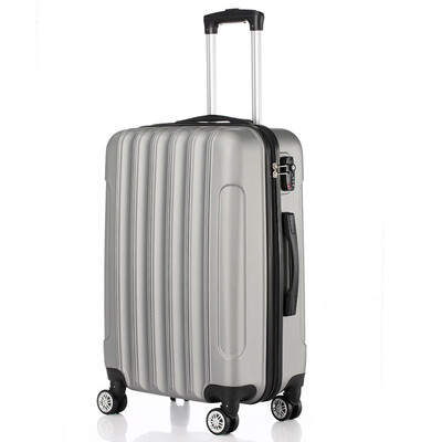

Lot 3 Travel Luggage Set Bag ABS Trolley Hard Shell Spinner Suitcase wTSA Lock