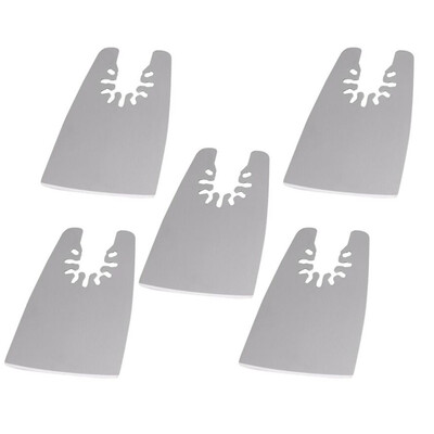 

5pcs Saw Blade Oscillating Multi Tool Stainless Quick Release Flat Scraper Parts