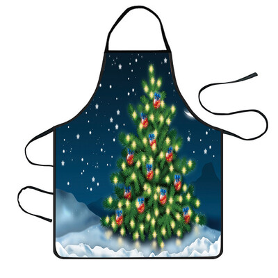 

Siaonvr Christmas Decoration Waterproof Apron Kitchen Aprons Dinner Party Apron