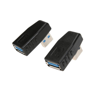 

USB Extension Line Male to Female 90 Degree USB 30 Elbow Cable Adapter