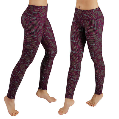 

Tailored Needle Six Line Digital Print Yoga Thread Pants&Hips High Waist Thread Pants