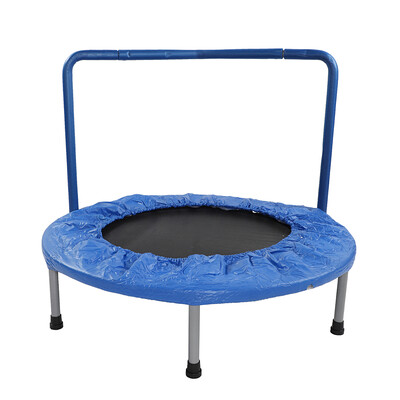 

Ktaxon 36" Mini Fitness Trampoline Handle Bar 2-in-1 Toddler Active Round Bounce