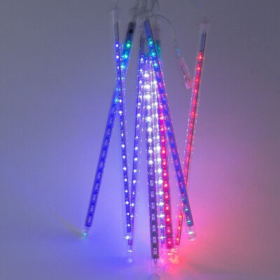 

Multi-color 30CM Meteor Shower Rain Tubes AC 110-240V Christmas String Light Garden Wedding Party Holiday Tree Decor