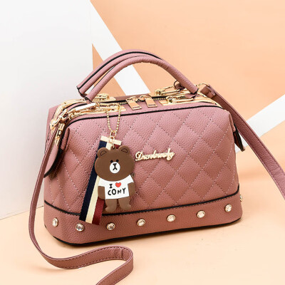 

2018 autumn&winter trend new single shoulder diagonal small bag Korean fashion handbag small square bag small