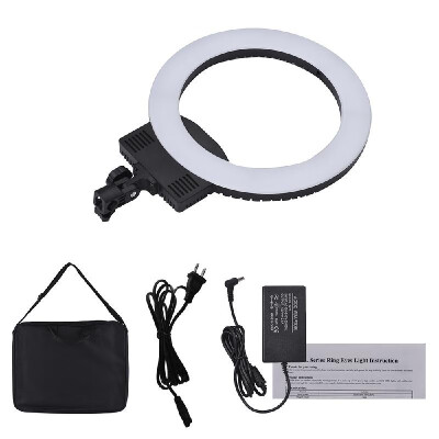 

Andoer RL-560D 12inch LED Ring Light Bi-color 3200K-5600K Dimmable for DSLR Camera Smartphone Youtube Photo Self-portrait Video Sh