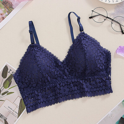 

〖Follure〗Women Sexy Bra Solid Vest Lace Seamless Breathable Push Up Top Underwear