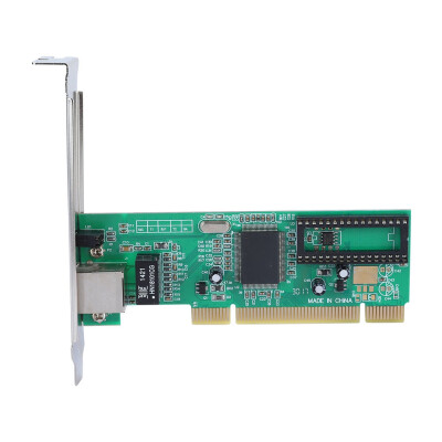 

Greensen PCI One-port Realtek 8169 PCI Network Card 101001000Mbps Gigabit Ethernet Desktop PCs Ethernet Card PCI Network Card