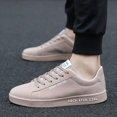 

Mens Shoes Autumn New Korean Sports&Leisure Shoes Black Board Shoes