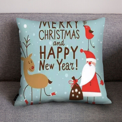 

〖Follure〗Print Pillow Case Polyester Sofa Car Cushion Cover Home Decor