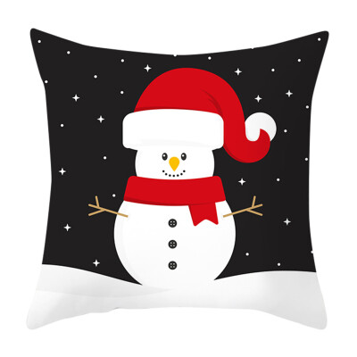 

Tailored Christmas Pillow Cover Decor Pillow Case Sofa Waist Throw Cushion Cover