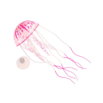 

Simulation Artificial Jellyfish Glowing Effect Aquarium Fish Tank Decor