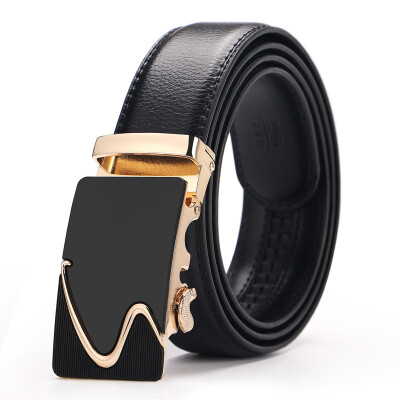 

New Mens Belts Brand Designer Belts Men High Quality Cow Genuine Leather Automatic Buckles Ratchet Belts For Men