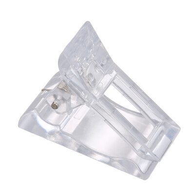 

Set Of 5Pcs Transparent Polygel Quick Building Nail Tips Clips Finger Nail Extension UV LED Plastic Builder Clamps Manicure Nail A