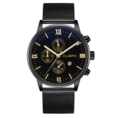 

Gobestart Luxury Mens Watch Date Clock Male Sports Watches Men Quartz Casual Wrist Watch