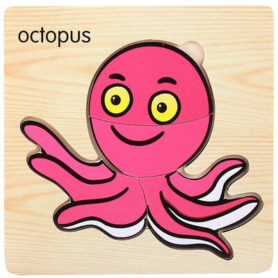 

Tailored Wooden Lovely Puzzle Educational Developmental Baby Kids Training Toy Gift