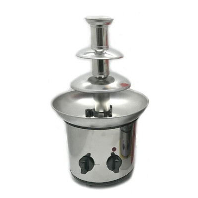 

Mini Children Chocolate Fountain Creative Design Melt With Heating DIY Machine Mini Waterfall Home For Party Automatic Melting Tow