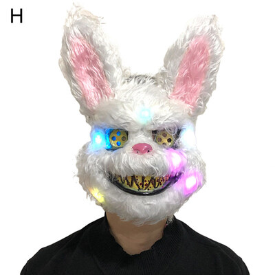 

Halloween Bloody Rabbit Bear Mask Horror Masquerade Party Cosplay Prop Decor
