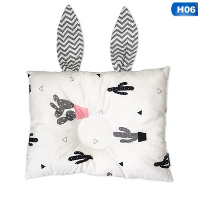 

Soft Newborn Baby Infant Cotton Pillow Positioner Prevent Flat Head Anti Roll