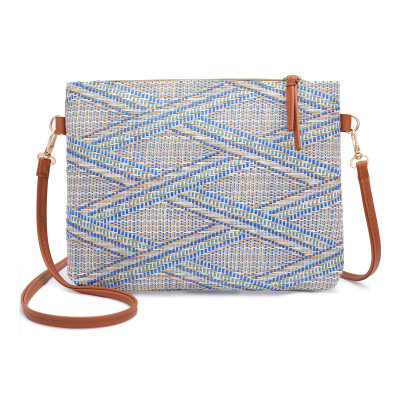 

Bags for Women 2019 PVC Girls Ladies Shoulder Bag Geometric Pattern Southeast Asian Style Handbag Crossbody bolsa feminina New