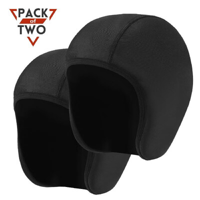

Polar Fleece Skull Cap Men Women Windproof Skull Beanie Helmet Liner for Cycling Running Fishing