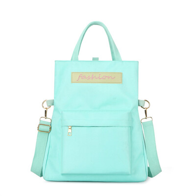 

One-shoulder waterproof nylon storage bag Light outdoor multi-function Messenger bag backpack