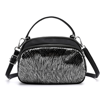 

Portable one-shoulder bag lady Mini outdoor inclined bag waterproof nylon bag fashion handbag