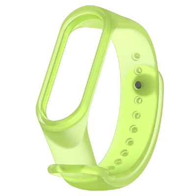 

For Xiaomi Mi Band 4 Bracelet Strap Replacement for Xiaomi Mi Band 4 Transparent Sports Wristband TPU Smart Accessories