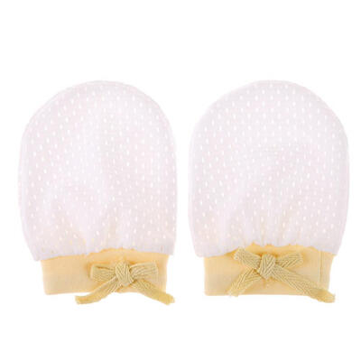 

1 Pair Cute Baby Anti Scratching Gloves Protection Face Soft Newborn Mitten