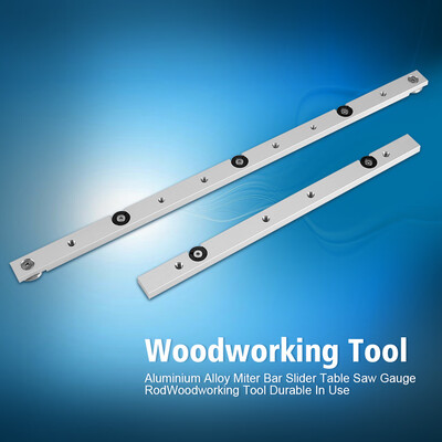 

Woodworking ToolAluminium Alloy Miter Bar Slider Table Saw Gauge Rod Woodworking Tool Durable In UseMiter Bar