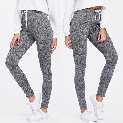

Starmoon Fashion Womens Elastic Drawstring Solid Leggings Sport Casual Fitness Yoga Pants