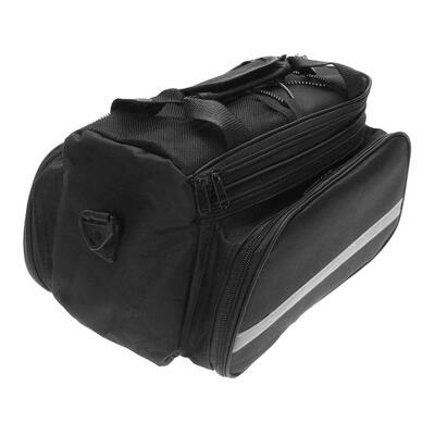 

Bicycle Rear Seat Bag Bike Carrier Rack Seat Trunk Bag with Rain Cover