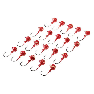 

20pcs Jig Head Fishing Hooks Barbed Jig Hooks Fishhooks 18g 35g 5g 7g 10g 14g