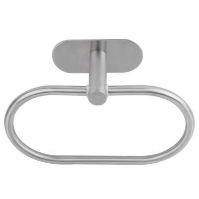 

Greensen Stainless Steel Brushed Wall Mounted Towel Ring Rack Holder Hook Organizer Stainless Steel Towel Ring Towel Holder