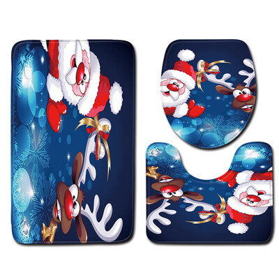 

〖Follure〗3pcs Non-Slip Bath Mat Bathroom Kitchen Carpet Doormats Decor