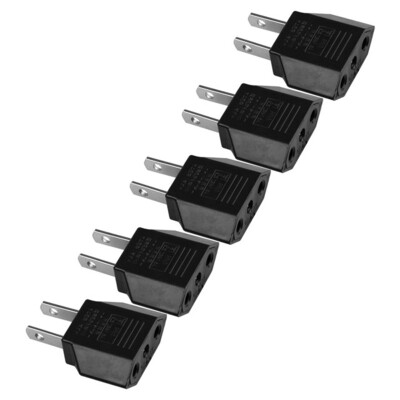 

5PCS EU To US Plug Adapter