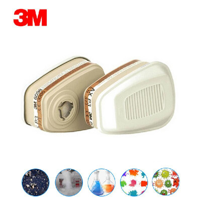 

3M 6098 Chemical Respirator Anti-Gas&Vapour&Particulate Filter Respiratory Protection Standard EN3711992