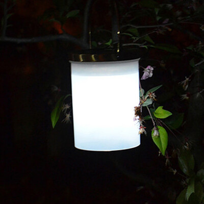 

Outdoor Solar hanging lamp With Integrated Solar Panel And LEDs For Lighting