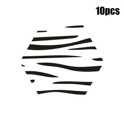 

Toponeto 10Pcs Self Adhesive Tile Floor Wall Decal Sticker DIY Kitchen Bathroom Decor