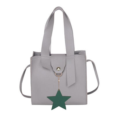 

Women Leather Casual Shoulder Handbags Girls Star Crossbody Messenger Bags