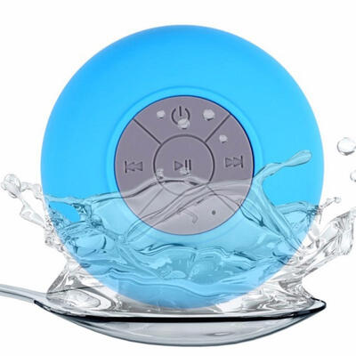 

Portable Waterproof Mini Bluetooth Speaker Wireless Handsfree Speakers With Suction Cup For Bathroom Beach