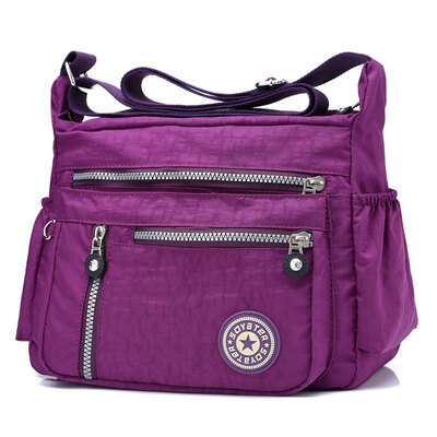 

Oxford cloth bag tide-proof nylon lady bag oblique backpack middle-aged mother bag Leisure Canvas bag lady