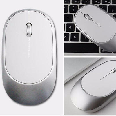 

24G Wireless Mouse With Nano Receiver 1600 DPI Slim Noiseless Rechargeable Mouse For WIN1078 MAC Android XP System