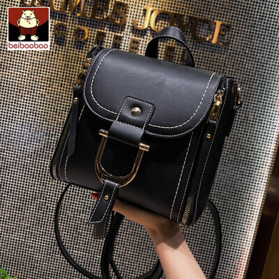 

On the new bag women 2019 new Korean style Joker backpack simple fashion slung handbag