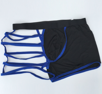 

Ice cream sexy sexy mens underwear Hollow personality transparent buttocks&translucent pants Four horns