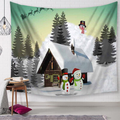 

〖Follure〗Christmas Tapestry Santa Print Wall Hanging Tapestry Art Home Decor