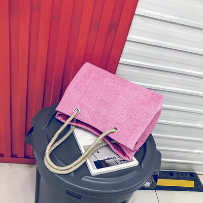 

Spring&summer bags female 2019 new wave Korean fashion casual large capacity wild shoulder canvas mummy tote
